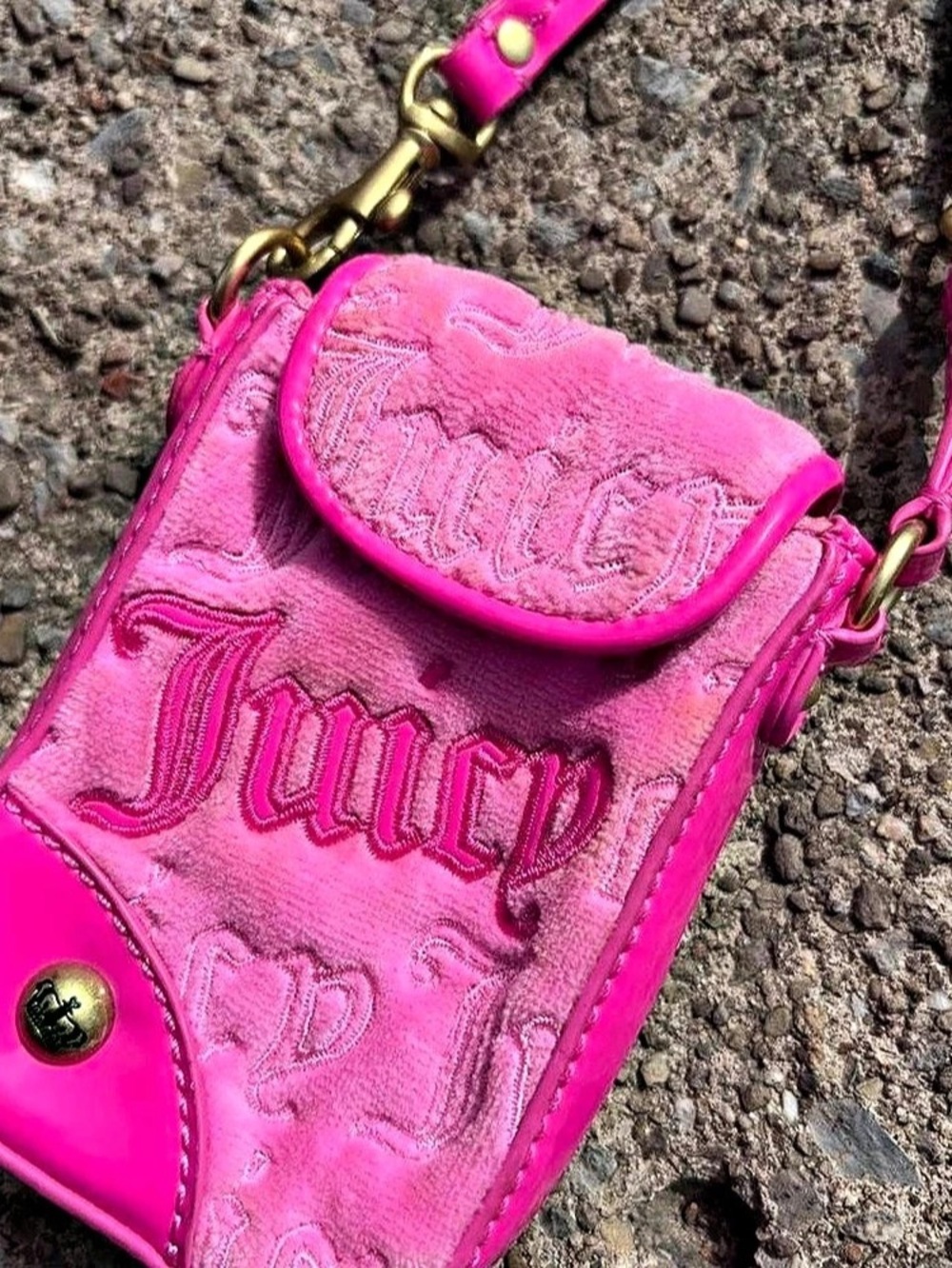 Rare Vintage Pink Juicy Couture Daydreamer with Matching Phone Holder - Picture 7 of 8